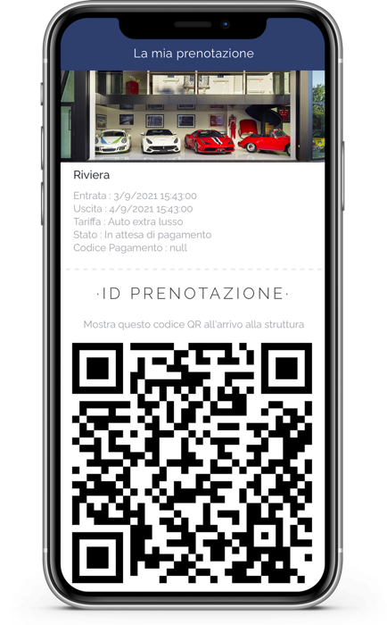 Prenotazione con codice QR